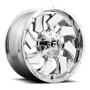 Fuel 1-Piece Wheels Cleaver - D573 5 Chrome